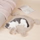 thumbnail image 5 of Estera para dormir para mascotas, suave, elástica, amigable con la piel, evita resbalones, forma de oveja, cama para gatos, almohadilla para cachorros y perros, 5 of 7