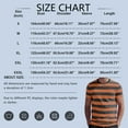 thumbnail image 2 of LWavelet Striped Men's Short Sleeve T-Shirt Lightweight Perfect for Summer Casual and Everyday Wear Red 3XL, 2 of 4