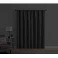 thumbnail image 6 of Mainstays Blackout Curtain Panel Pair, Set of 2, Gray, 50"W x 84"L, 6 of 7
