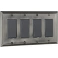 thumbnail image 2 of richelieu bp851111 quadruple contemporary rocker switch plate from the decora collection, 2 of 3