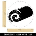 thumbnail image 2 of Swiss Roll Cream Cake Self-Inking Rubber Stamp Ink Stamper - Dry Pad (No Ink) - Mini 1/2 Inch, 2 of 7