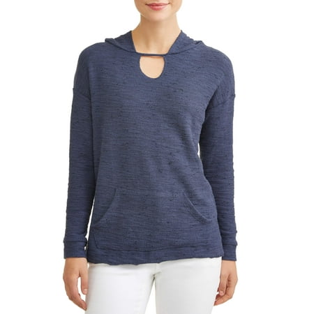 Thyme + Honey Women's Extra Soft Long Sleeve Tunic Sweatshirt
