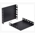 thumbnail image 2 of 2U Server Rack Depth Extender - 4-Inch Deep Recessed Rack Mount Adapter Kit for Network Rack, 2 of 5