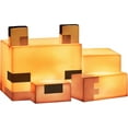 thumbnail image 1 of Lámpara de noche con forma de zorro Yashi Minecraft 16 cm Naranja, 1 of 5