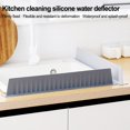 thumbnail image 4 of Silicone Kitchen Sink Splash Guard Anti-Splash Waterproof Protector For Dishwashing Basin Splatter Screen Bar Anti-water Board, 4 of 6