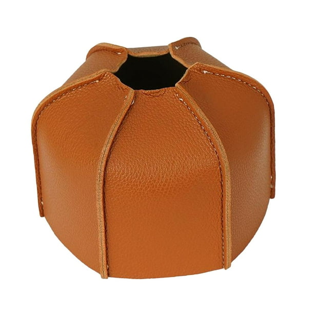 230g/ cubierta de bote de Gas marrón Retro cilindro de Gas tanque Accs caso para Camping Zulema Tapa del tanque de propano
