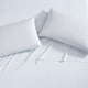 thumbnail image 3 of Juego de fundas de almohada Laura Ashley Home Ramona de algodón azul, 2 piezas, 3 of 5