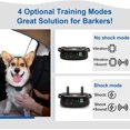 thumbnail image 2 of FrostHike Dog Bark Collar, Rechargeable Bark Collar for Small Medium Large Dogs, Anti Barking Collar with 6 Adjustable Sensitivity and Intensity Beep Vibration and Optional Shock Function, 2 of 5