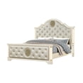 thumbnail image 2 of 4-Piece Queen Bedroom Vanity Set | LED Accents for Bedroom Atmosphere | Wood and Gold Accent Design | Solves Bedroom Storage and Dressing Challenges, 2 of 5