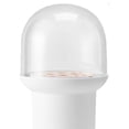 thumbnail image 3 of Porta brochas de maquillaje creativo con tapa, porta brochas de maquillaje con tapa a prueba de polvo, caja de almacenamiento de brochas de maquillaje transparente, organizador de brochas, 3 of 5