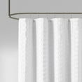 thumbnail image 2 of Gracie Mills Erwin Modern Woven Square Clipped Solid Shower Curtain - GRACE-13021, 2 of 3