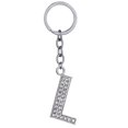 thumbnail image 1 of Porte-clés Design Strass A à Z Pendentif Porte-Clés pour Décoration de Sac à Main, 1 of 8