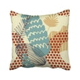 thumbnail image 1 of BOSDECO Abstract Tropic With Lines Spots Imprints Dots Artistic Ready Ideas For For Placard Pillowcase Cover 18x18 inch, 1 of 1