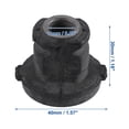 thumbnail image 6 of Unique Bargains Steering Rack Pinion Mount Bushing Fit for Mercedes-Benz ML320 1644600029 Black 2 Pcs, 6 of 6