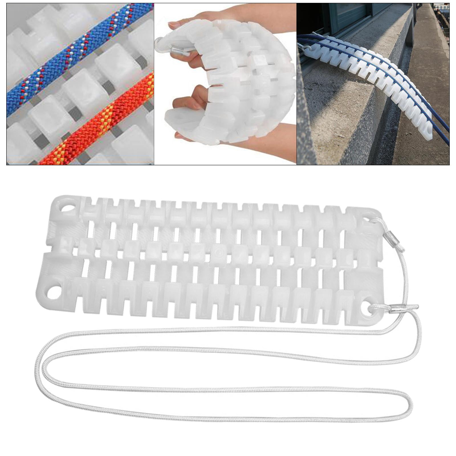 harayaa Thickened Rock Climbing Abseiling Arborist Double Rope Edge Protection Plate Wear-Resistant Protection Accessories