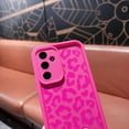 thumbnail image 4 of Compatible with Samsung Galaxy A13 4G Case,Cute Cheetah Print Pattern Design,Soft TPU Slim Girly Leopard Phone Case Bumper Shockproof Protective Cover for Women Girls 6.5inch-Hot Pink, 4 of 12