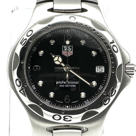Pre-Owned TAG HEUER Kirium Professional 200 Date WL1112 Quartz Stainless Steel Men's... (Good)