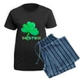thumbnail image 5 of CafePress - Boston Clover Women's Dark Pajamas - Women's Short Sleeve Print T-Shirt and Pants Dark Cotton Pajama Set, 5 of 7
