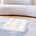 thumbnail image 1 of Almohada cuadrada Tatami, cojín para el suelo, gruesa, cómoda, portátil, cojín para asiento de perro para silla de comedor para silla de jardín, hogar, 1 of 8