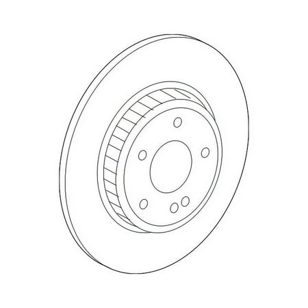 Genuine OE Mercedes-Benz Rotor - 000-423-05-12