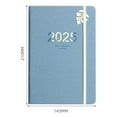 thumbnail image 2 of 2025 A5 Hardcover Daily Planner Calendar Journal Notebook With Elastic Strap For 365 Day Organization, 2 of 6
