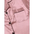 thumbnail image 4 of Contrast Binding Satin PJ Set, 4 of 4