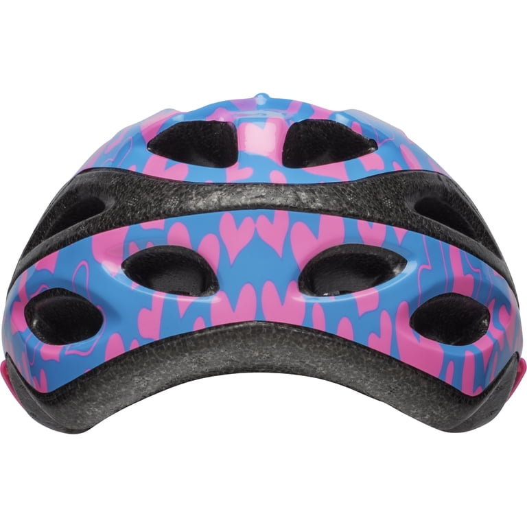 bell amigo bike helmet pink hearts Bell Axle Bike Helmet, Blue/Pink/Vivid Hearts, Child 5+ (50-56cm)