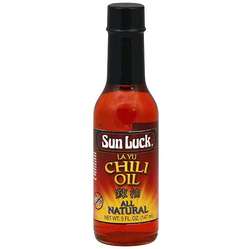 Sun Luck All Natural Chili Oil, 5 oz (Pack of 12)