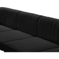 thumbnail image 6 of Meridian Furniture Alina Black Velvet Modular Sectional, 6 of 19