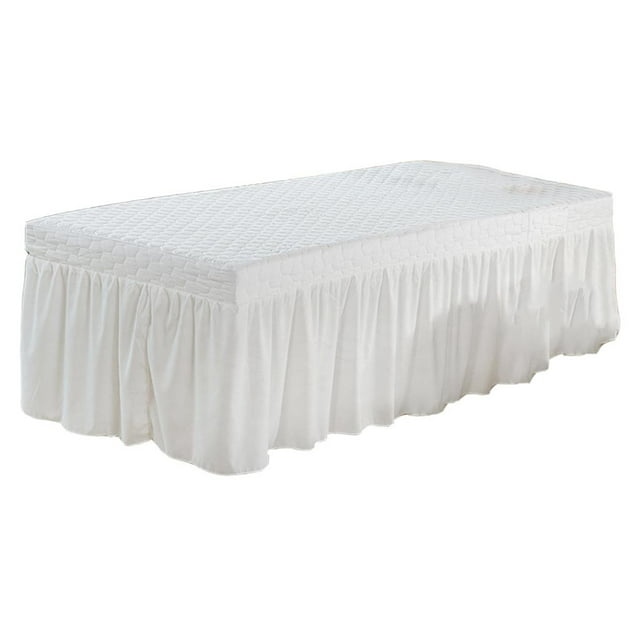 Cubierta de cama de belleza Soledad con Orificio de Respiración Facial 190x80cm Blanco