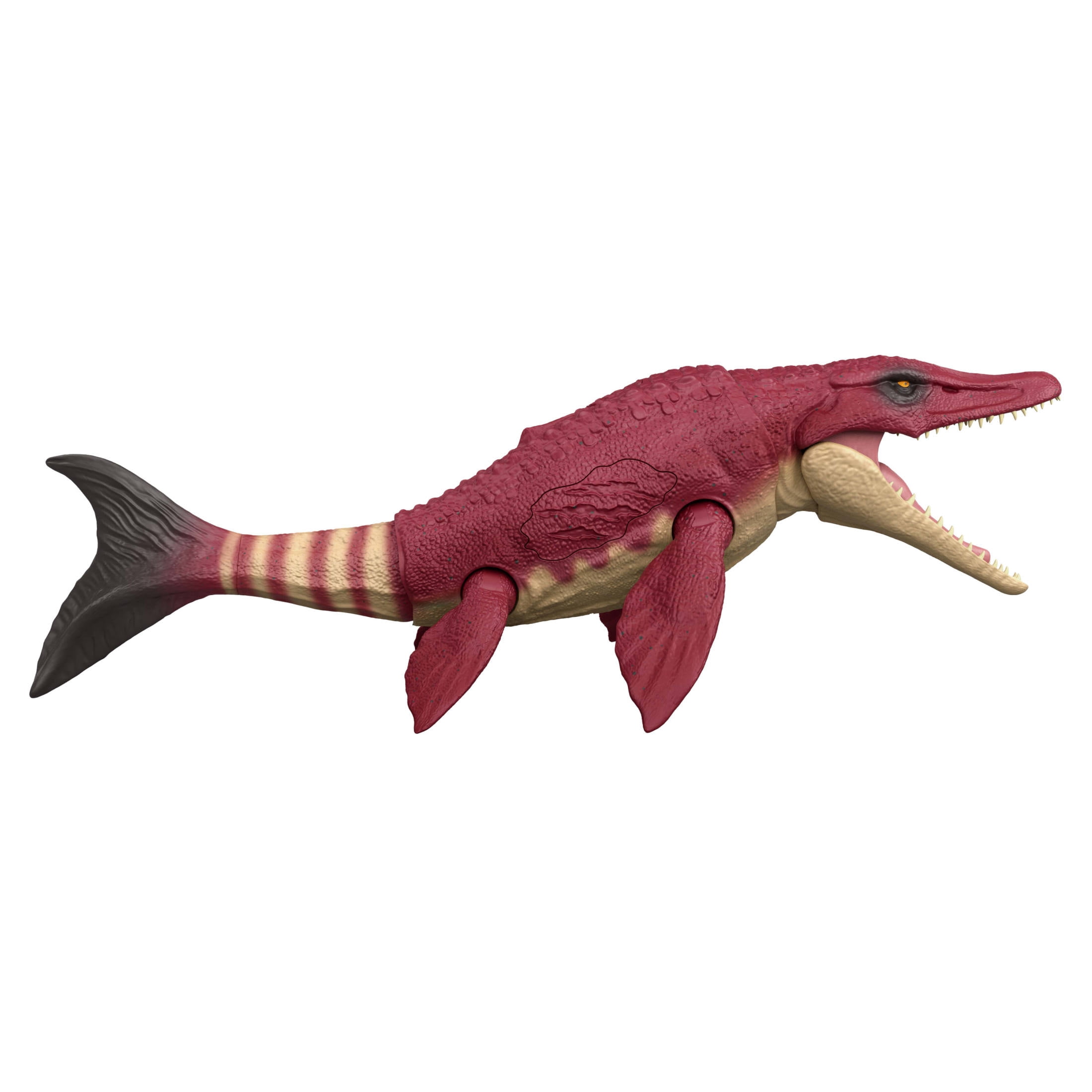 Jurassic World Ultimate Damage Tylosaurus Dinosaur Figure, Lights & Sounds, Neck Thrash & Chomp