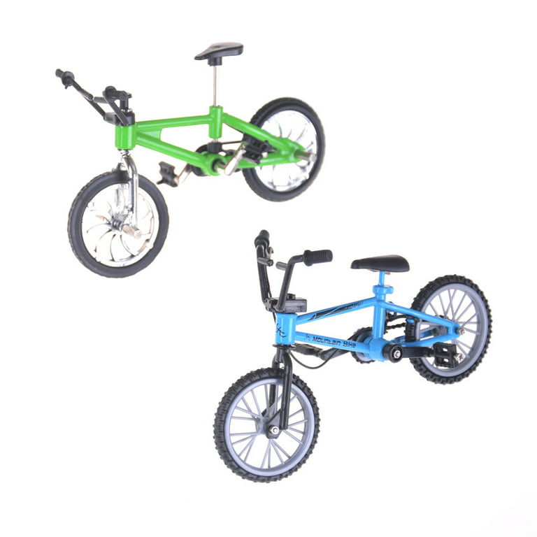  Grip and Tricks - Blue Finger BMX Freestyle with 2 Extra Toy  Bike Wheels and 1 Finger Bikes Tool - Pack 1 Finger Toy for Kids 6+ Years  Old : Toys & Games