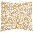 thumbnail image 3 of SAFAVIEH Quixote Geometric Sienna Pillow, 20" x 20", Sienna, Set of 2, 3 of 3