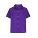 thumbnail image 4 of Fiudx Ofertas Relámpago Moda Mujer Casual Botón Blusa Manga Corta Camiseta Verano Tops, 4 of 6
