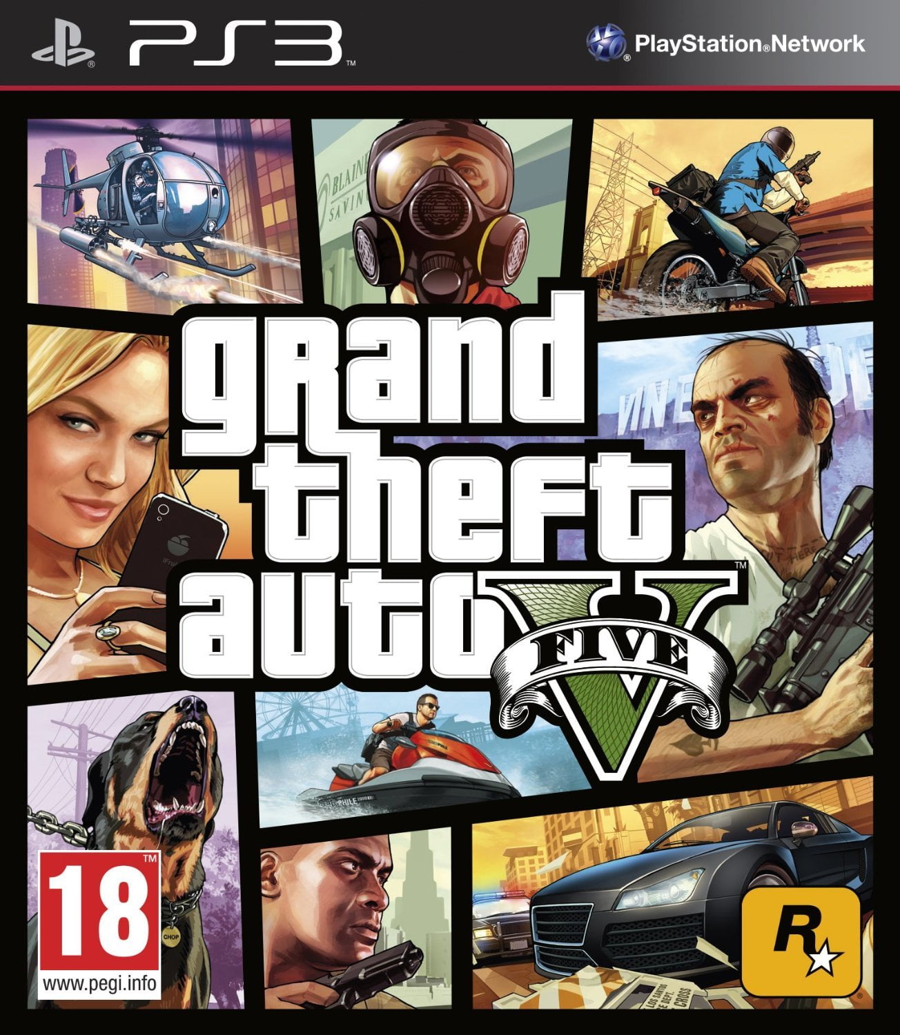 Grand Theft Auto V Ps3 na Americanas Empresas