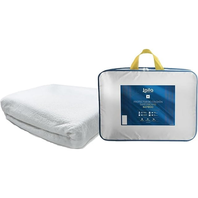 Protector de Colchón Bambo Impermeable King Size Laila Comfort