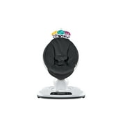 4moms mamaRoo 4 Baby Swing, Bluetooth Baby Rocker with 5 Unique Motions, Smooth, Nylon Fabric, Classic Black, Unisex