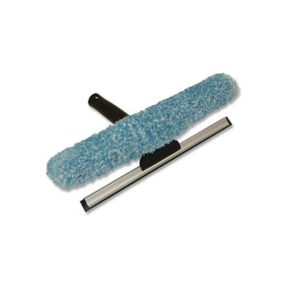 MaxiPlus Combo Window Washer and Squeegee, 12" Wide Blade, 8.5" Handle