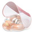 thumbnail image 1 of Baby Swimming Float With Canopy Splash Play Inflatable Baby Pool Float Ring Swan Toys Swim Trainer for Girls PB1027Pro-XL, 1 of 6