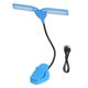 thumbnail image 1 of Soporte de música flexible Lámpara de 28 LED para mesa de batería azul Yuyangstore clip en lámpara de noche de escritorio, 1 of 4