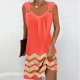 thumbnail image 5 of Vestido de Verano para Mujeres sin Mangas Estilo de Bolsillo con Cuello en V, Color Sólido Y Cómodo Vestido de Verano Casual, 5 of 5