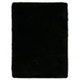 thumbnail image 6 of Rugsotic Carpets Hand Tufted Shag Polyester Eco-Friendly Area Rugs - 4'x6', Rectangle, Black, Plain Solid Design, High Pile Handmade Anti Skid Rugs for Living Room, Bed Room K00111, 6 of 8
