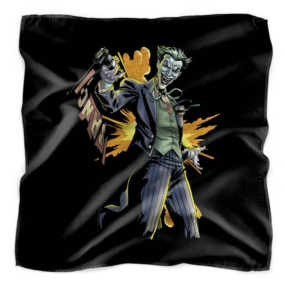 Batman Joker Bang Bandana (21 in x 21 in)