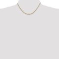 thumbnail image 2 of 14k Yellow Gold 16 Inch 2mm Byzantine Link Chain Necklace Pendant Charm, 2 of 9