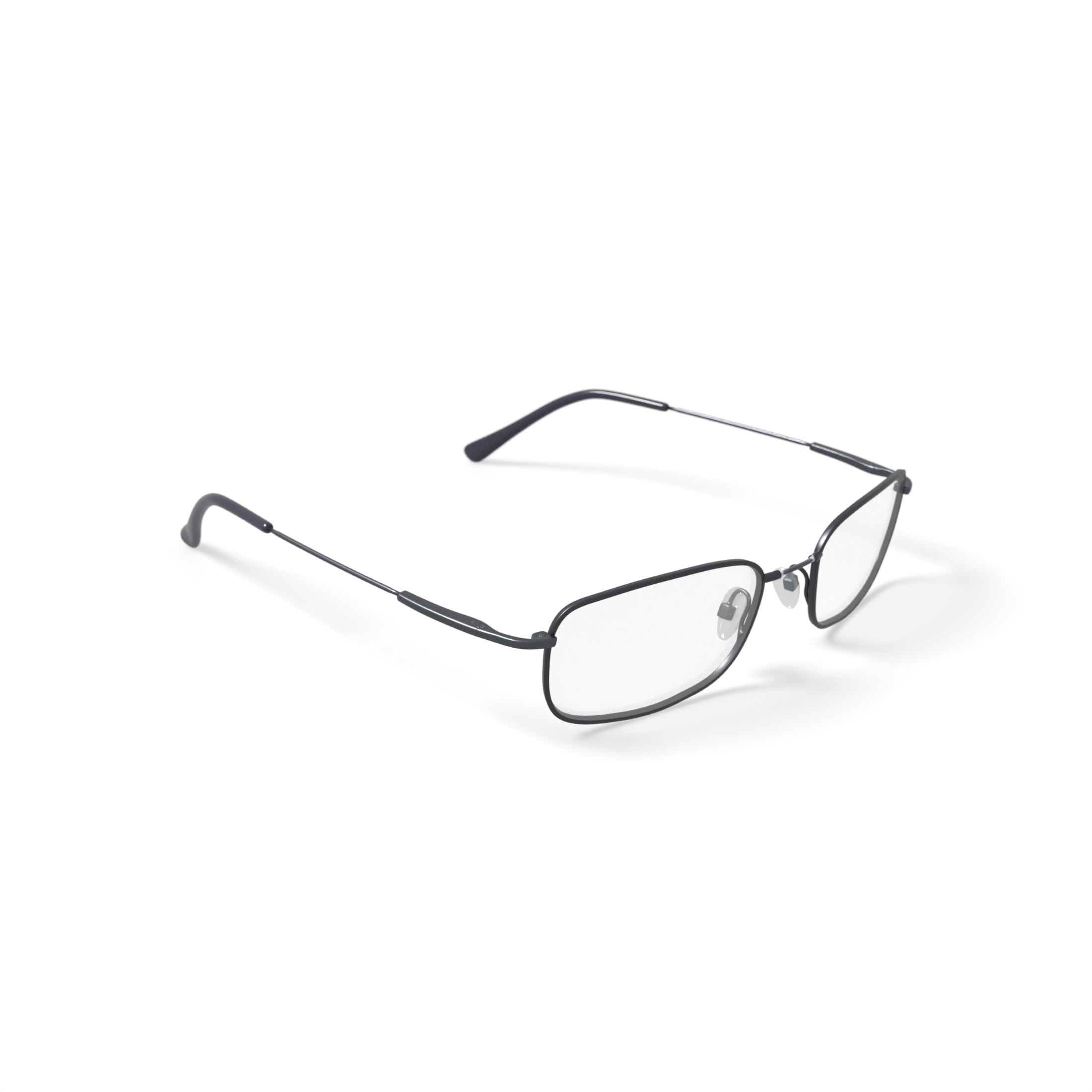 M+Flex Men's MF507 Rectangular Prescription Eyeglasses with