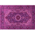 thumbnail image 1 of Ahgly Company Indoor Rectangle Medallion Pink Traditional Area Rugs, 8' x 10', 1 of 4