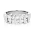 thumbnail image 2 of Vir Jewels 3/4 CTTW Diamond Wedding Band Platinum Size 7 Female Adult, 2 of 8