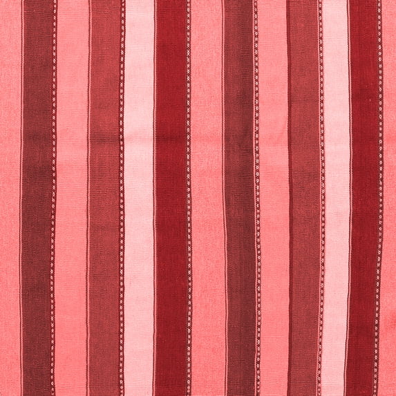 Ahgly Company Indoor Square Southwestern Red Country Area Rugs, 3' Square