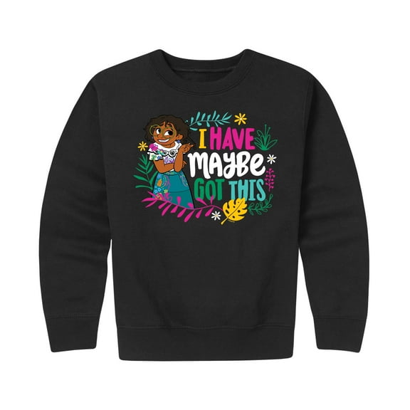 Disney's Encanto - I Have Maybe Got This - Toddler And Youth Crewneck Fleece Sweatshirt