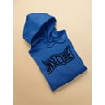thumbnail image 3 of Insecure Slanted Slogan Hoodie Women -Image by Shutterstock, Female 5X-Large, 3 of 4